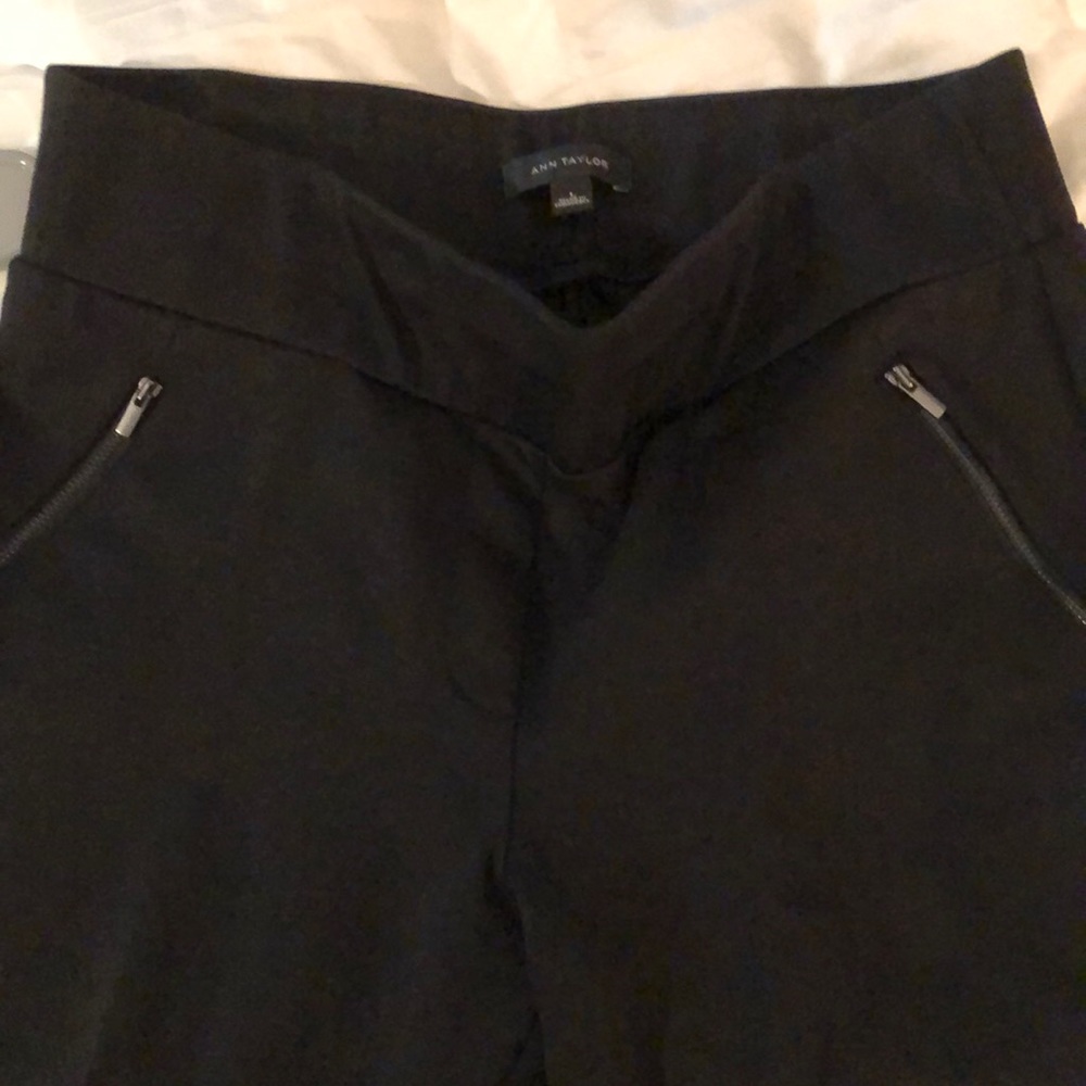 Black moto legging